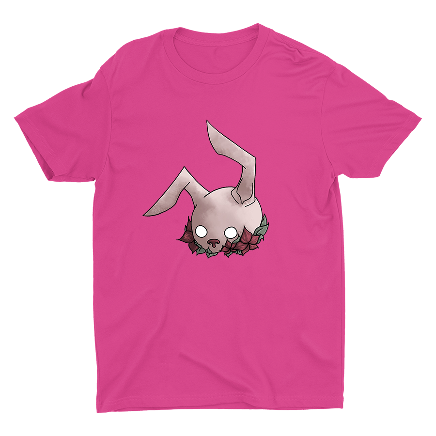 Flower Bunny Printed Cotton Tee