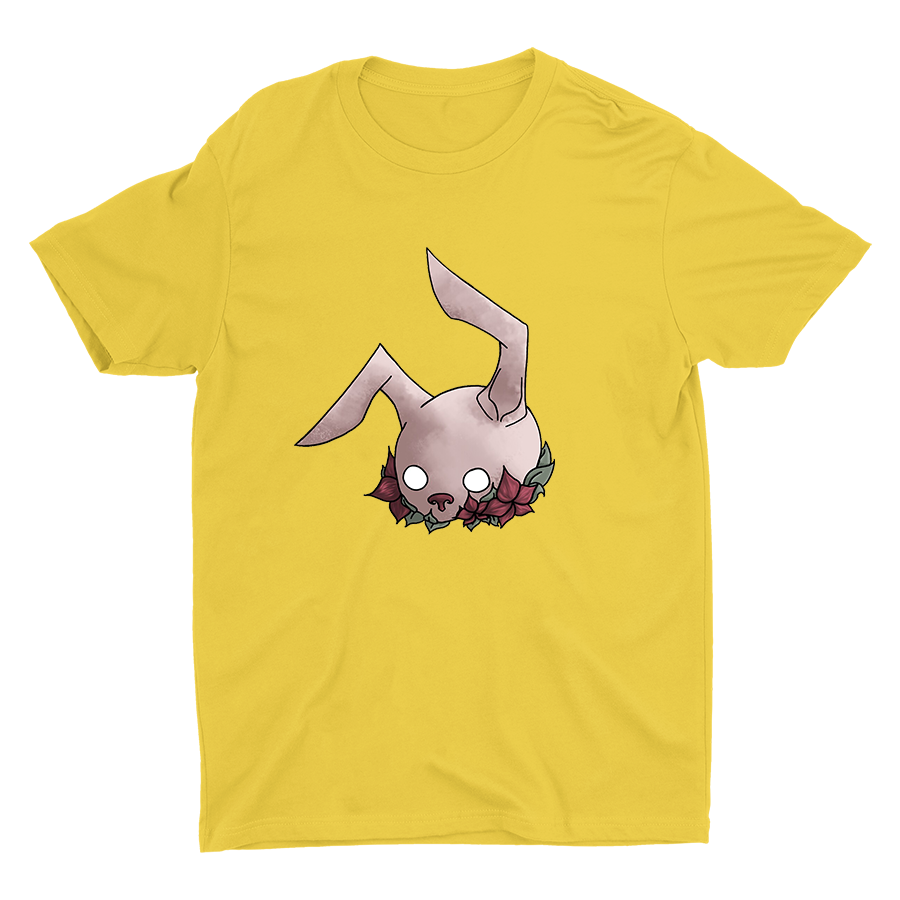 Flower Bunny Printed Cotton Tee