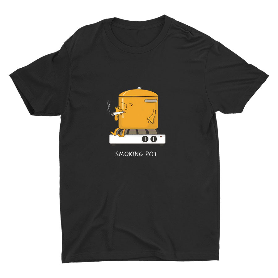 Smoking Pot Cotton Tee