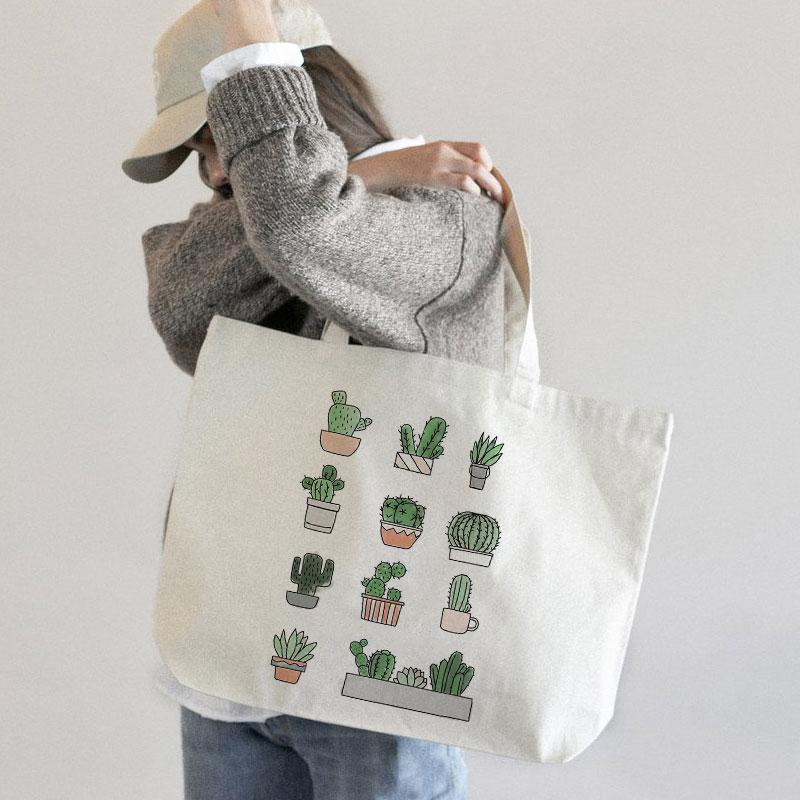 CACTUS CANVAS BAG