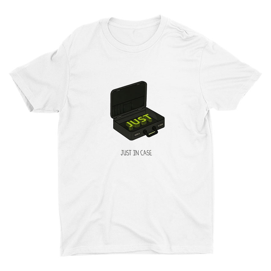 JUST IN CASE Cotton Tee