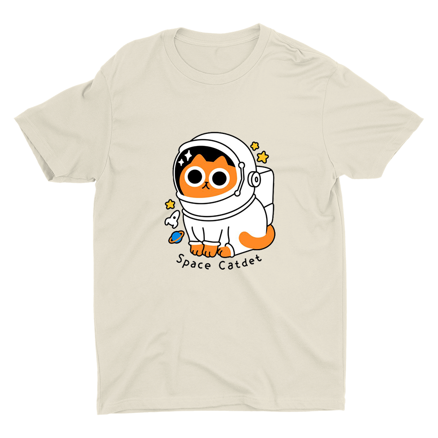 Space Catdet Printed T-shirt