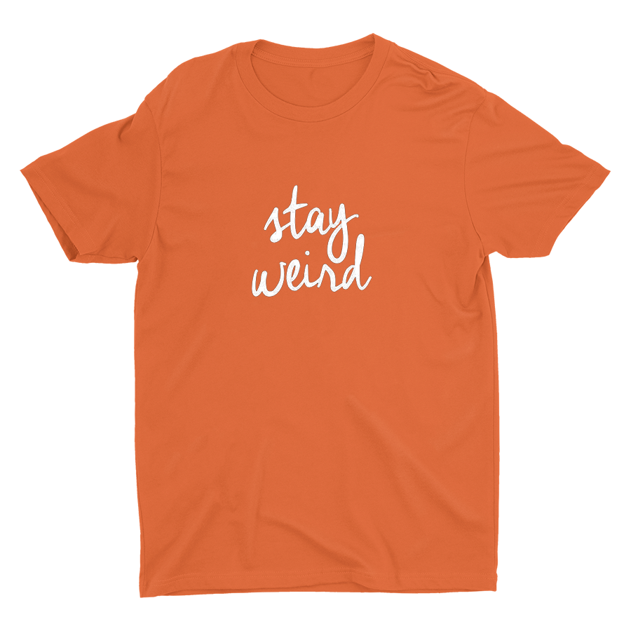 Stay Weird Cotton Tee