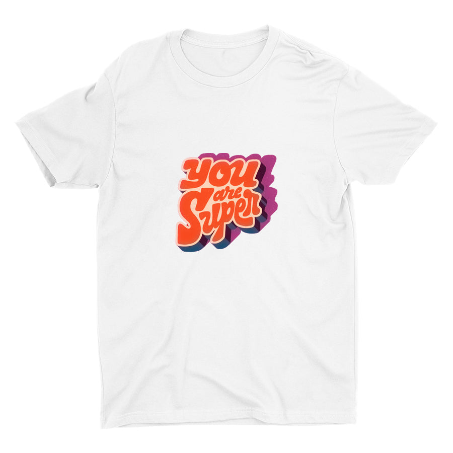 YOU ARE SUPER Cotton Tee
