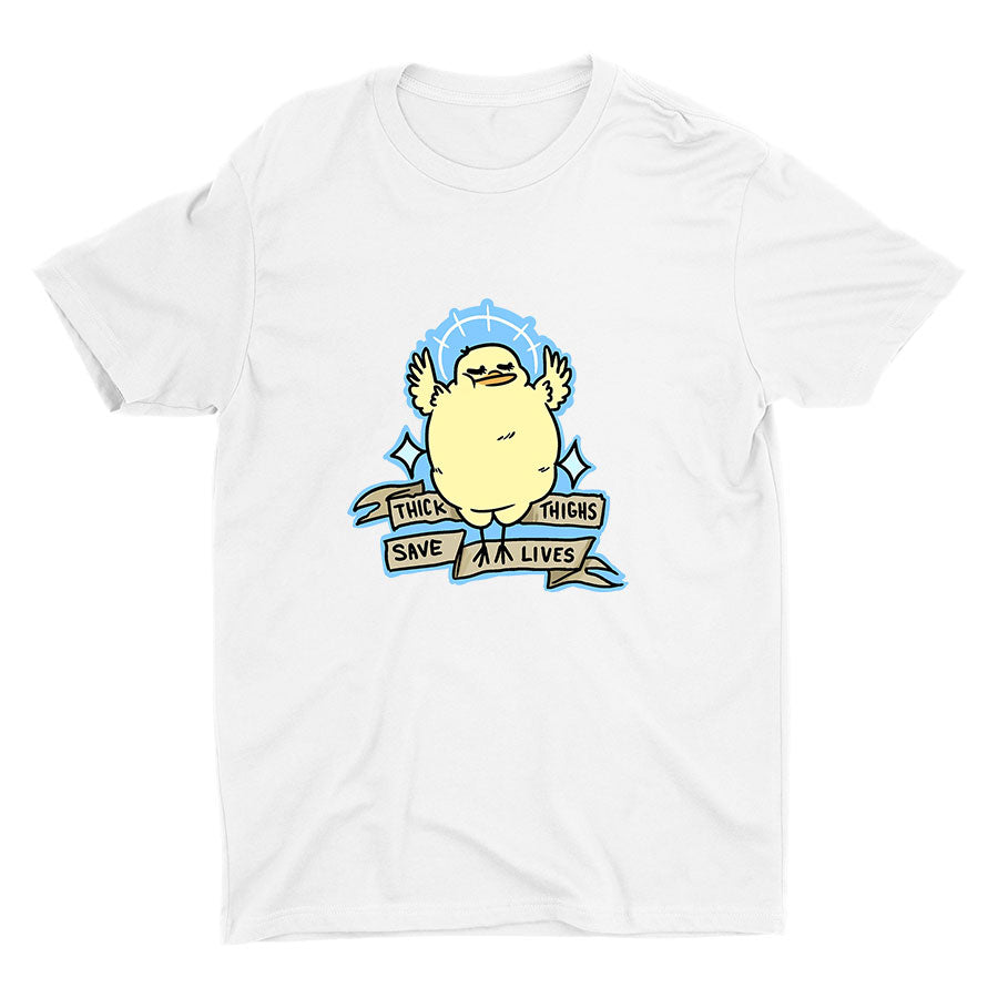 Thick Thighs, save lives Cotton Tee