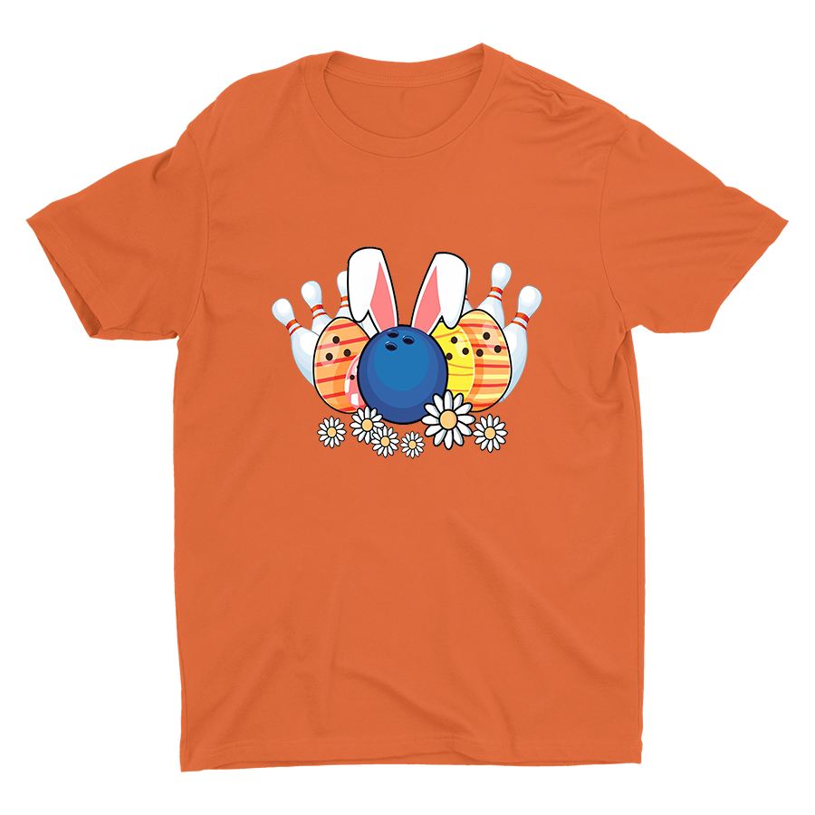 Bowling Bunny Printed Cotton Tee