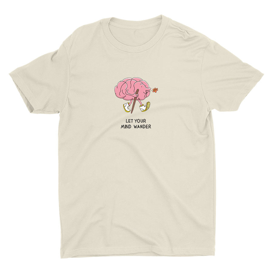 Let Your Mind Wander Cotton Tee