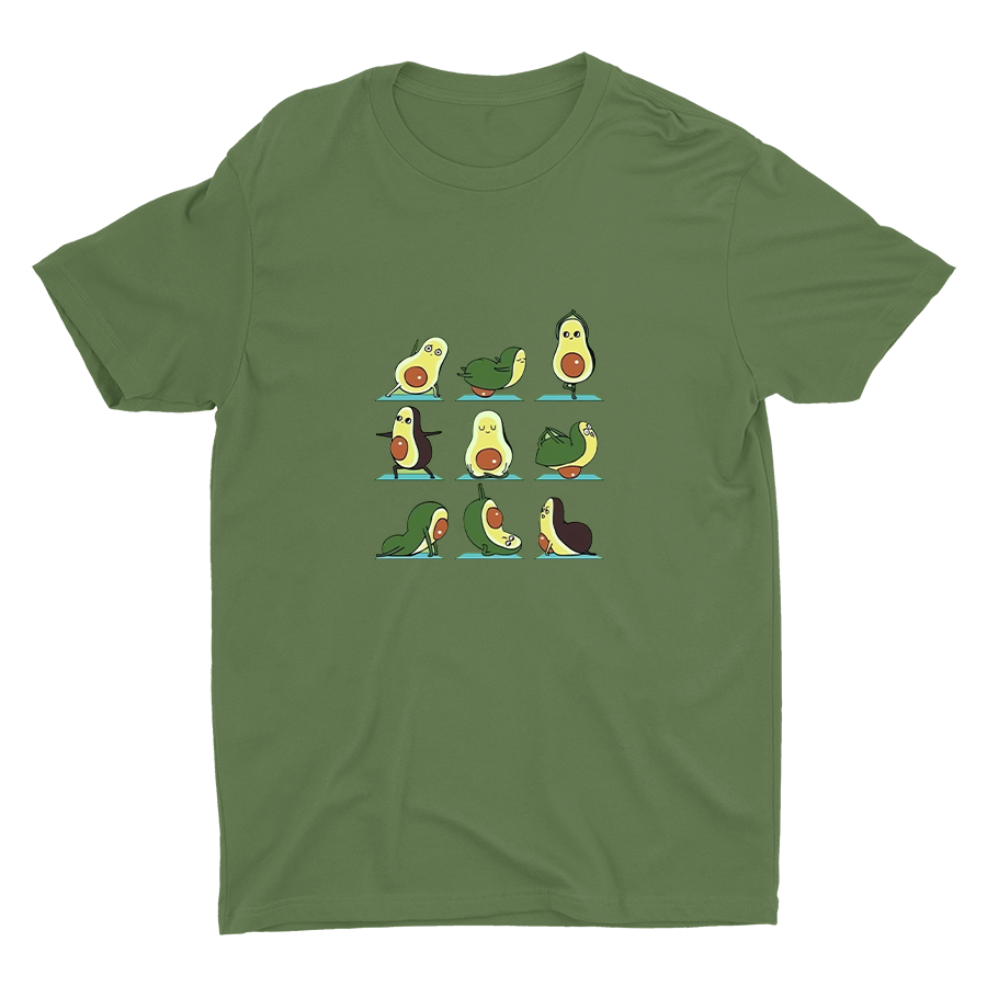 YOGA Avocado Cotton Tee