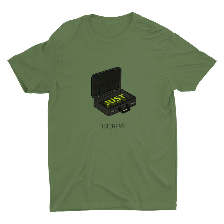 JUST IN CASE Cotton Tee