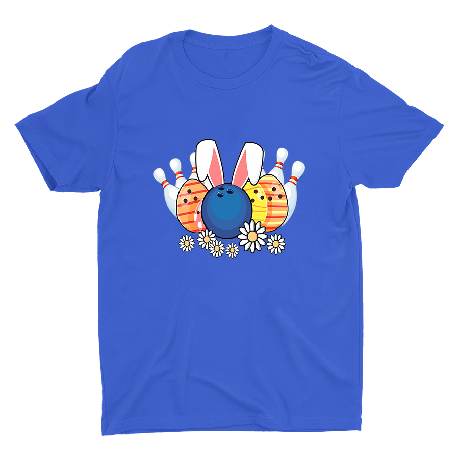 Bowling Bunny Printed Cotton Tee
