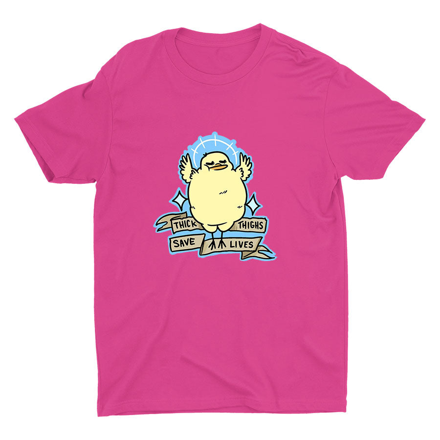 Thick Thighs, save lives Cotton Tee