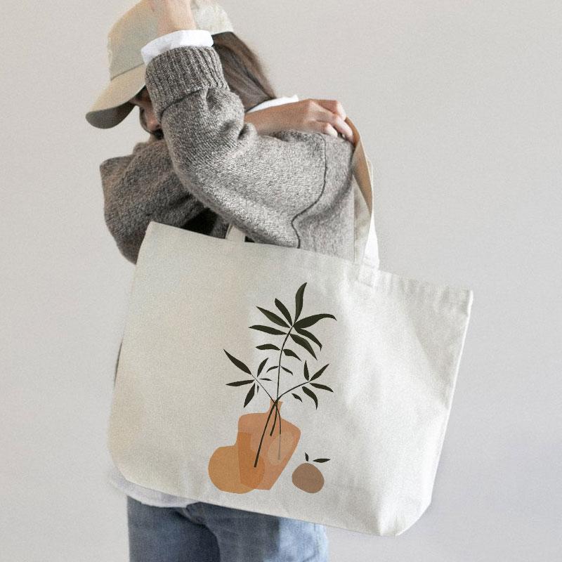 MODERN DECOR CANVAS BAG