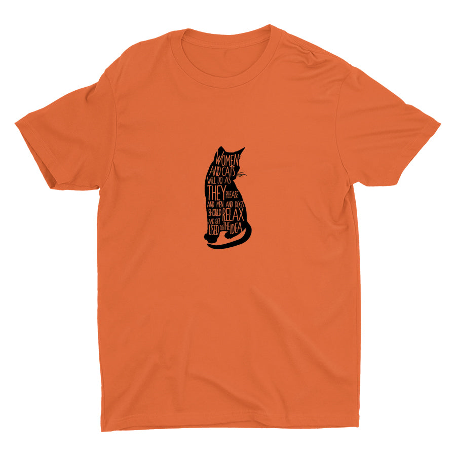 WOMEN AND CATS Cotton Tee