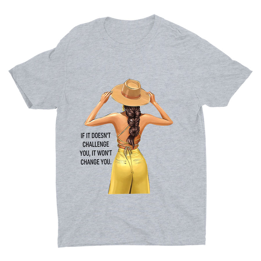 Time To Change Yourself Cotton Tee