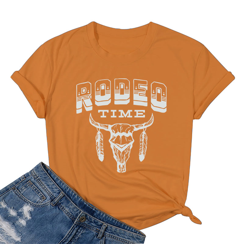 Rodeo Time Cotton Tee