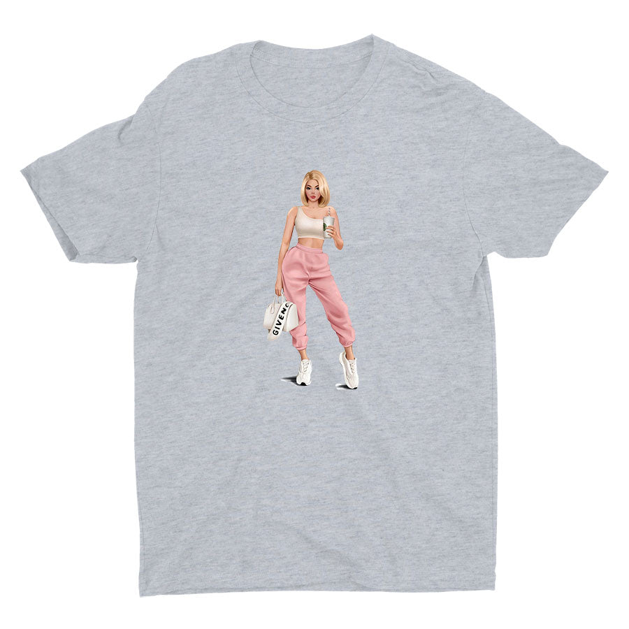 Fitness Girl Cotton Tee