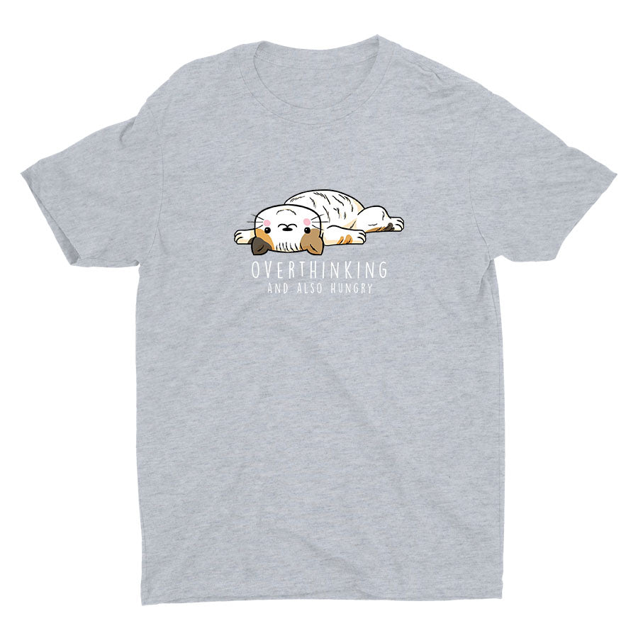 Overthinking And Also Hungry Cotton Tee