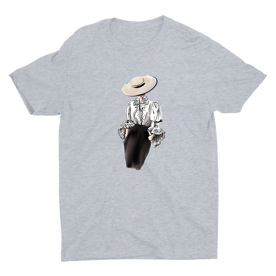 Fashion Illustration Cotton Tee