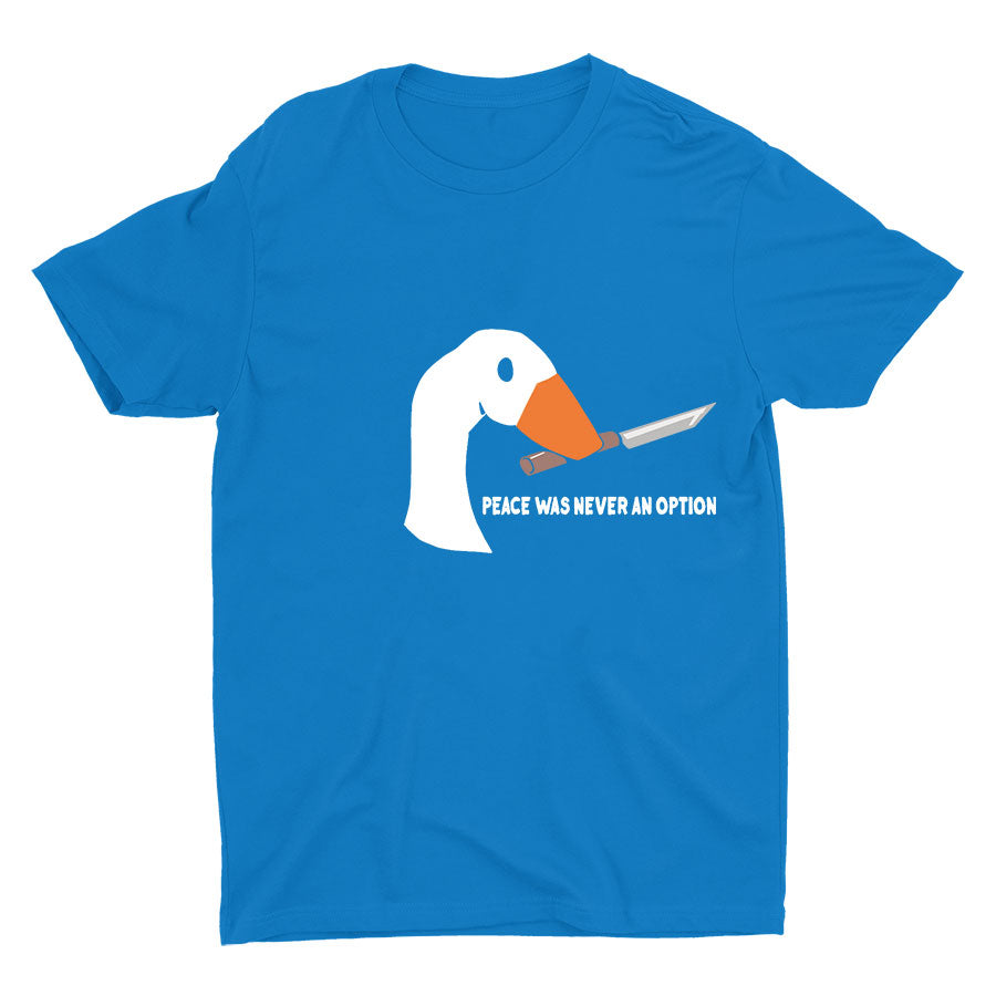 Peace Was Never An Option Cotton Tee