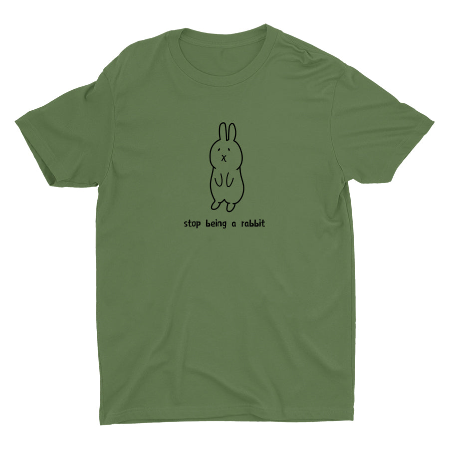 Stop Being A Rabbit Cotton Tee