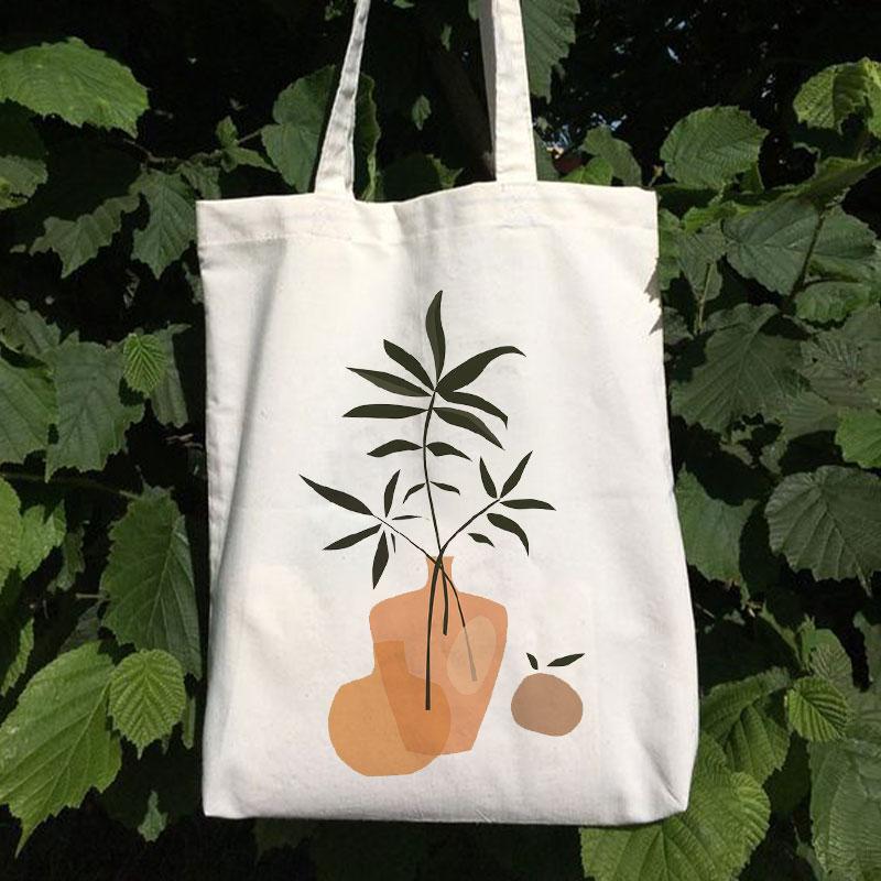 MODERN DECOR CANVAS BAG
