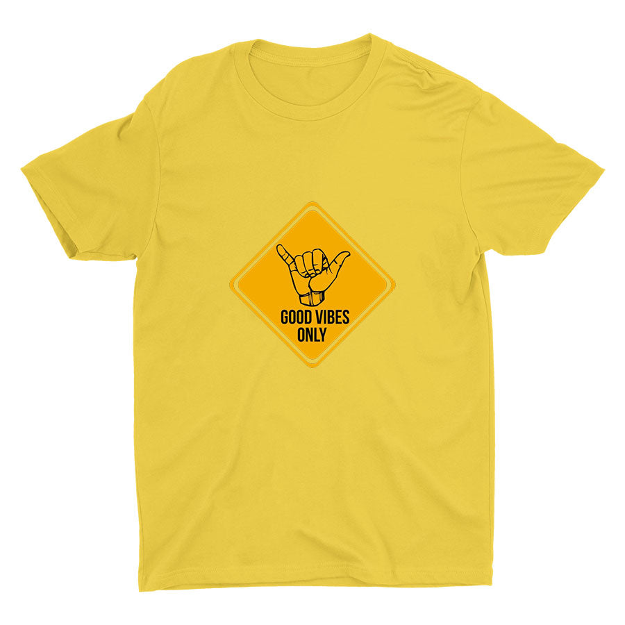 GOOD VIBES ONLY Cotton Tee