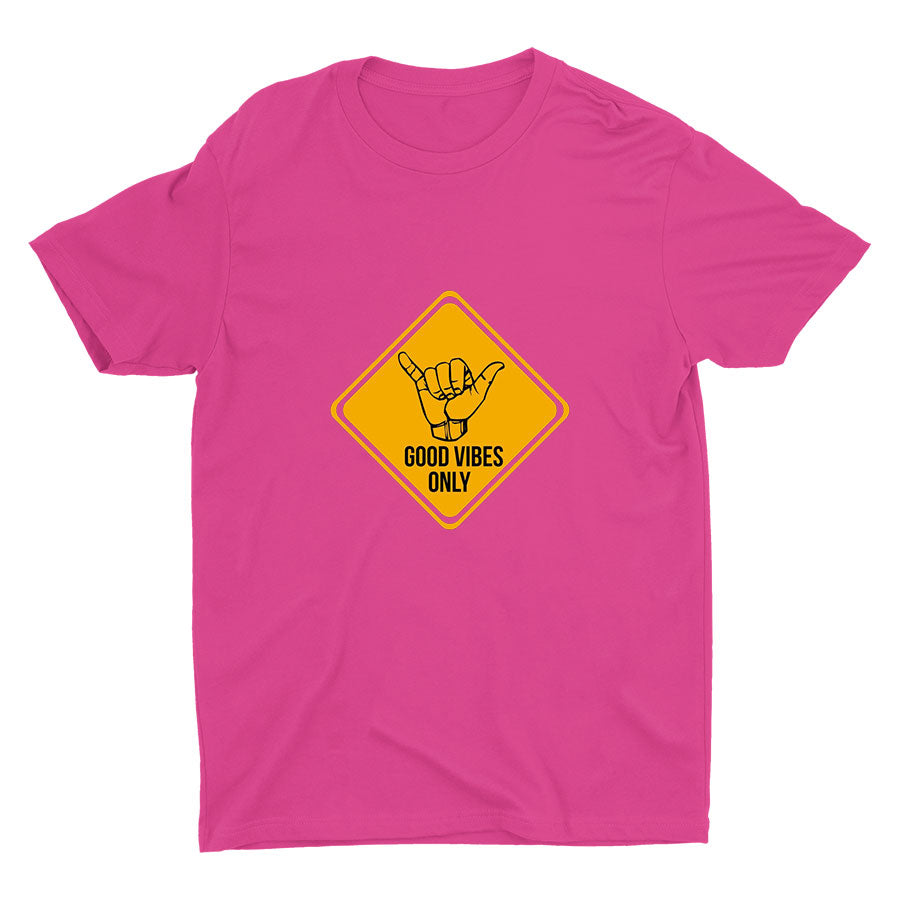 GOOD VIBES ONLY Cotton Tee