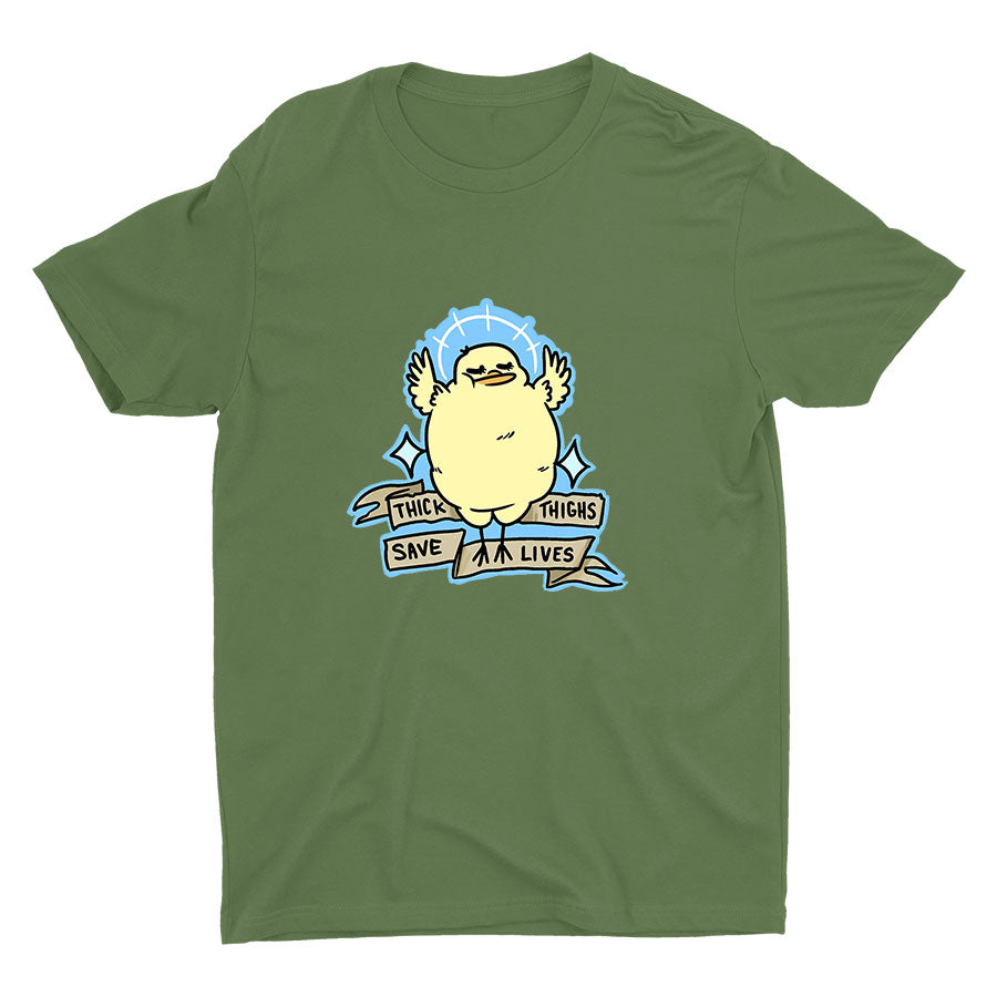 Thick Thighs, save lives Cotton Tee
