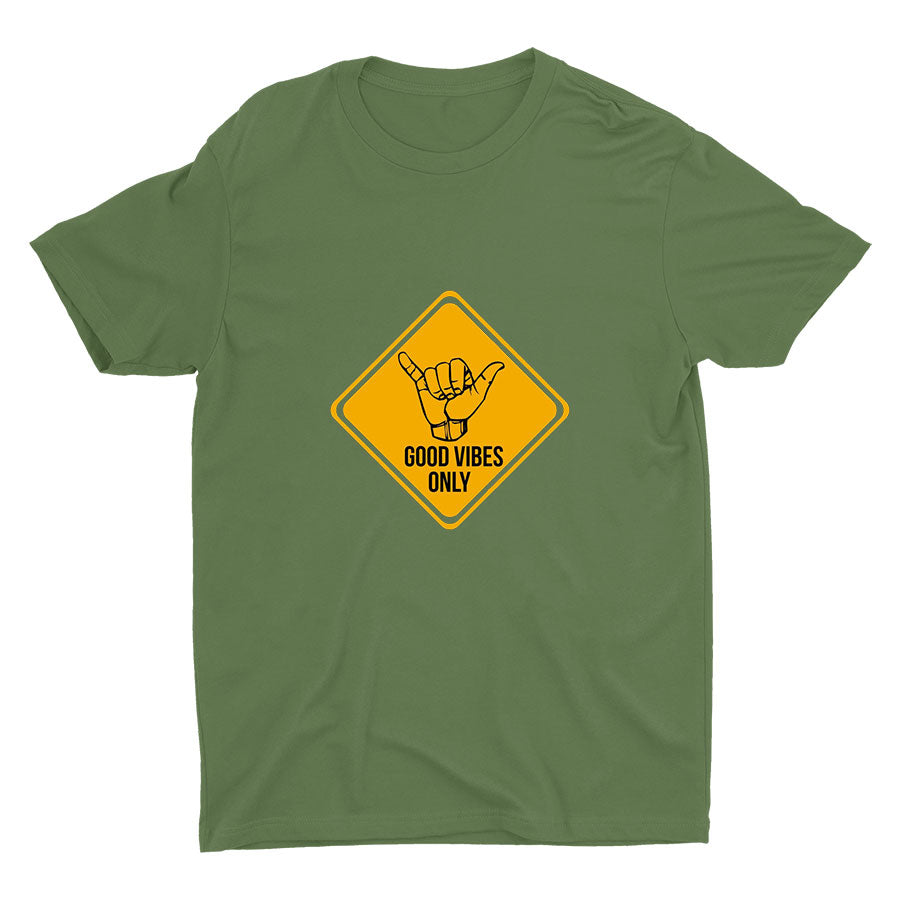 GOOD VIBES ONLY Cotton Tee
