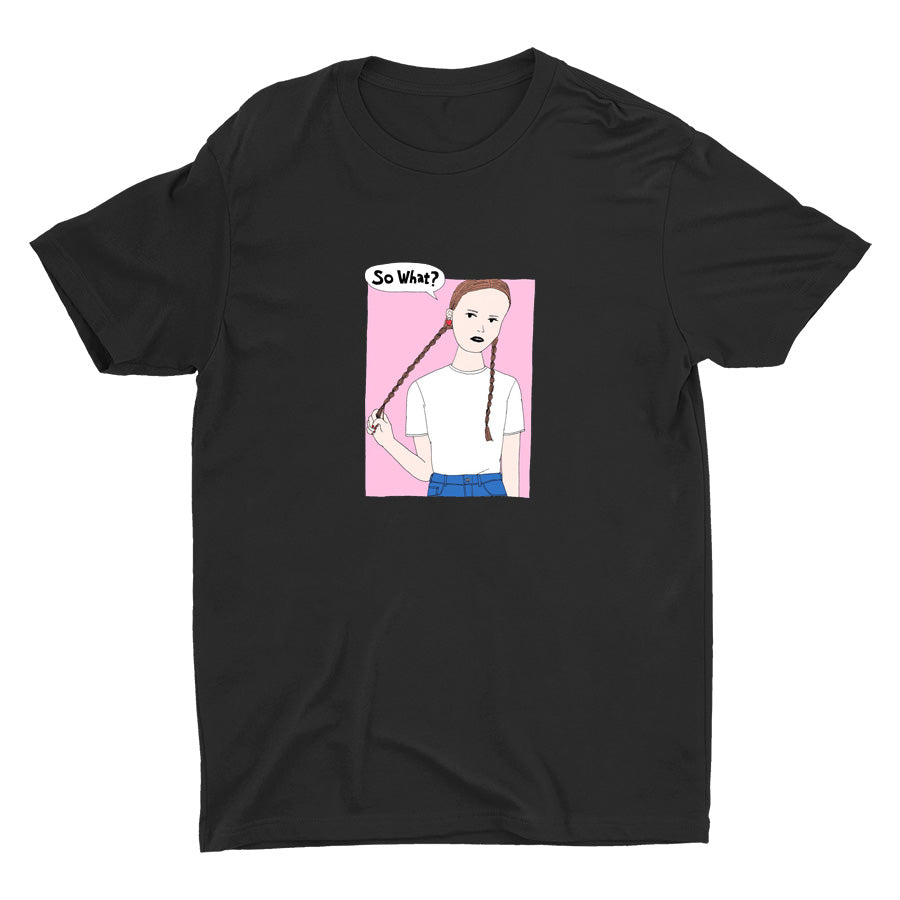 SO WHAT Cotton Tee
