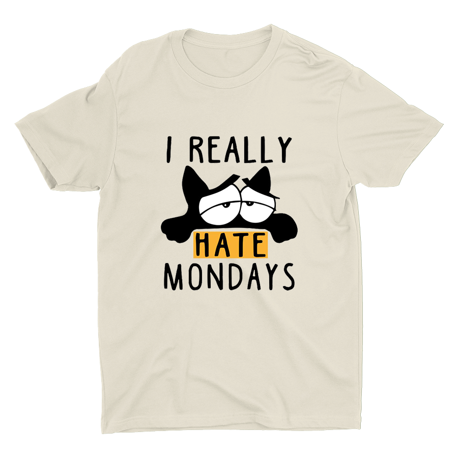 I Really Hate Mondays Printed T-shirt