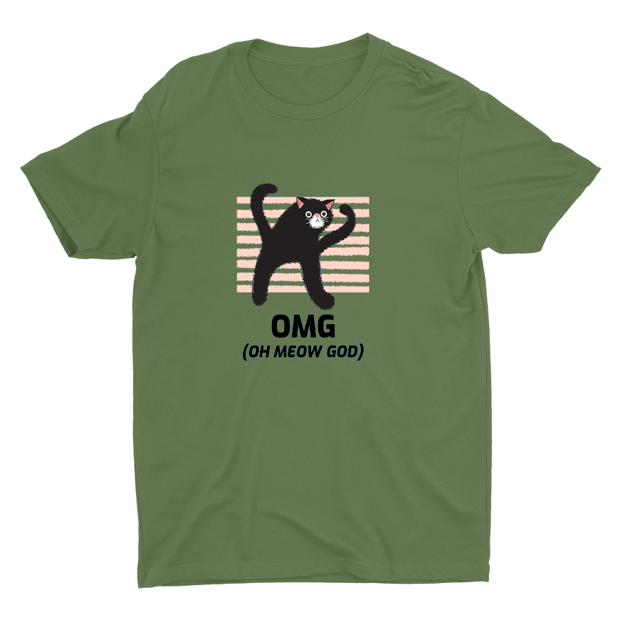 Oh Meow God Cotton Tee