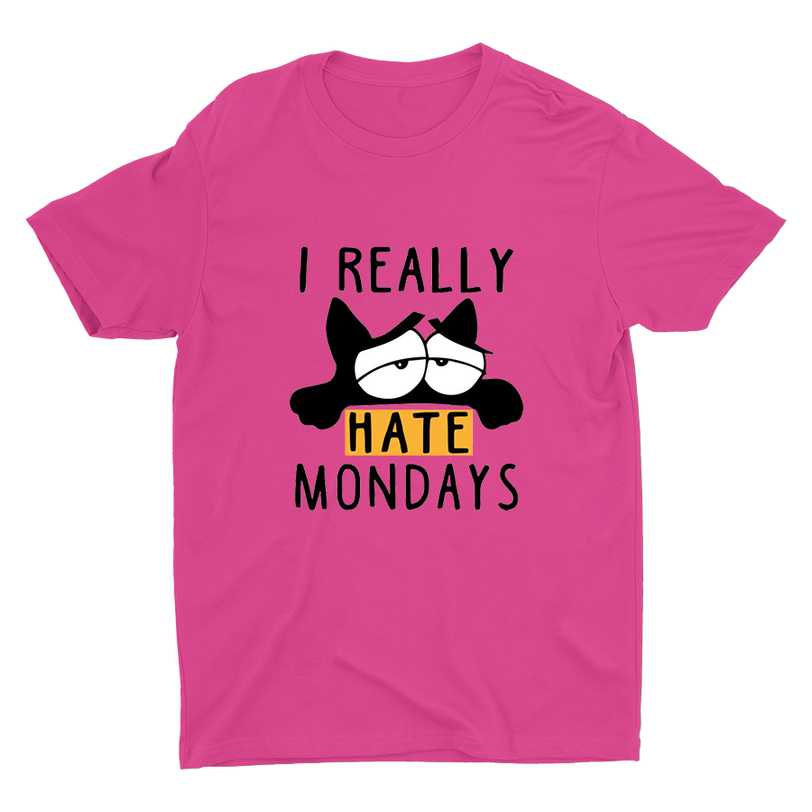 I Really Hate Mondays Printed T-shirt