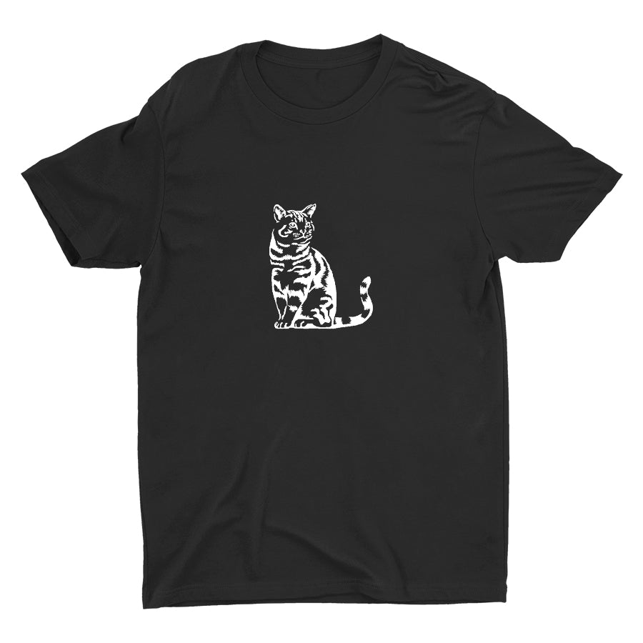 Kitten Sticker Cotton Tee