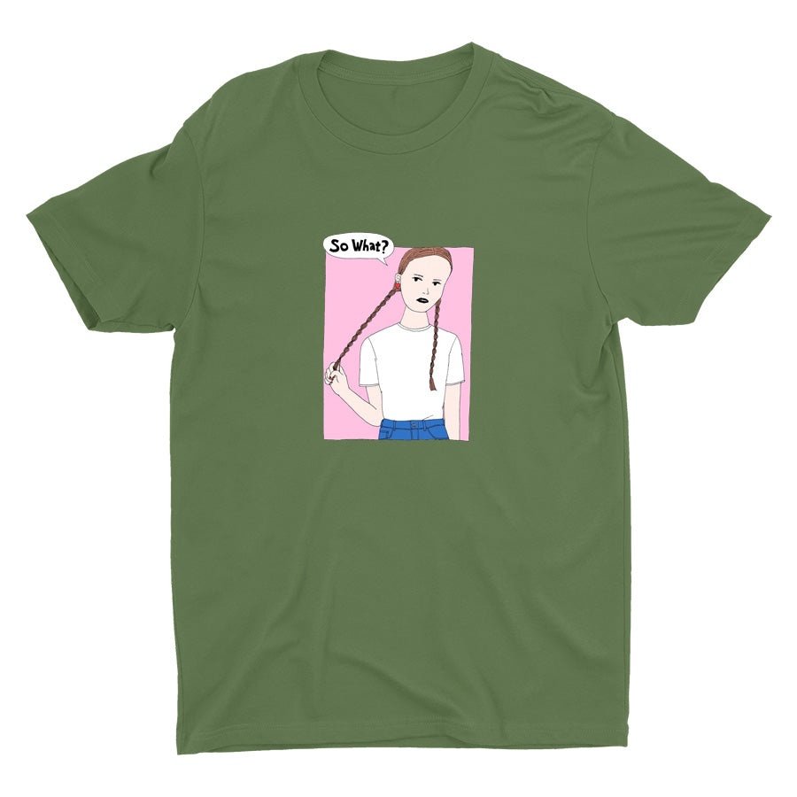 SO WHAT Cotton Tee