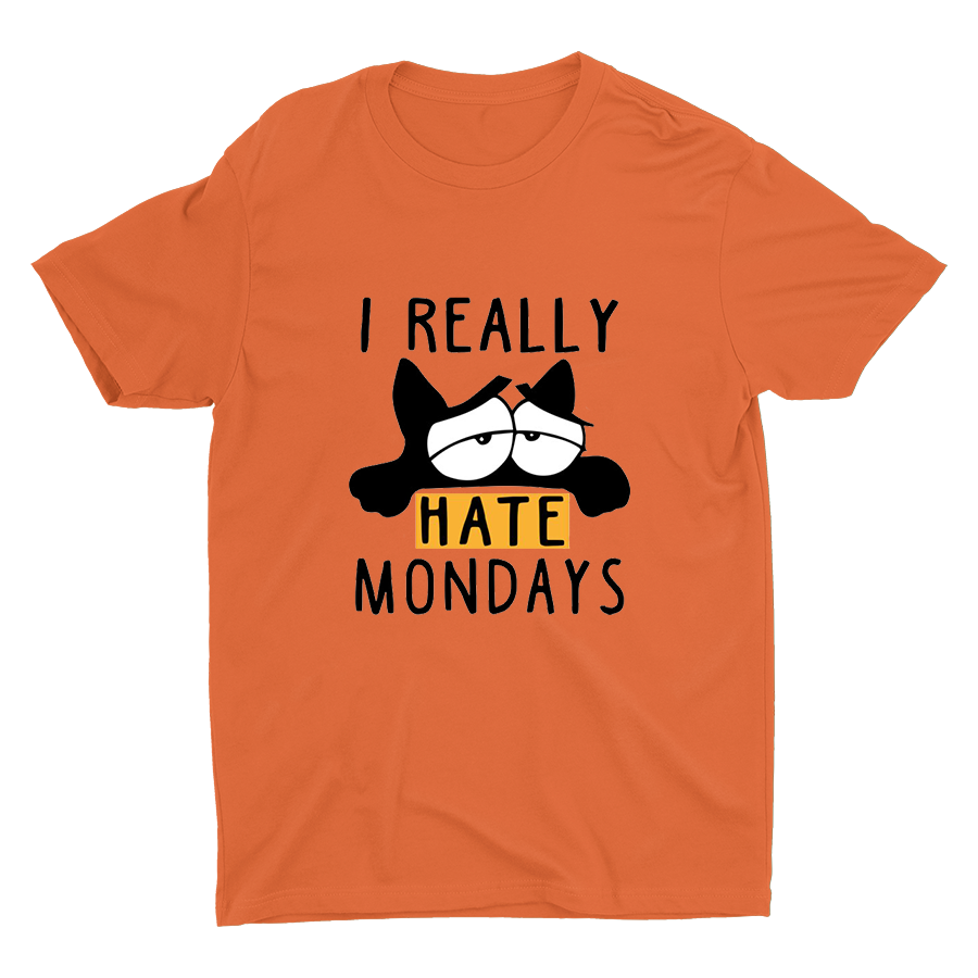 I Really Hate Mondays Printed T-shirt
