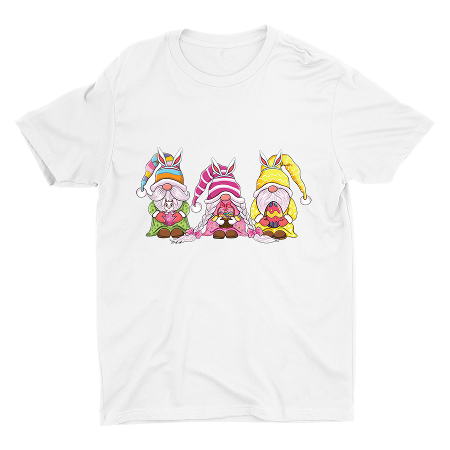 Easter Gnome Printed Cotton Tee