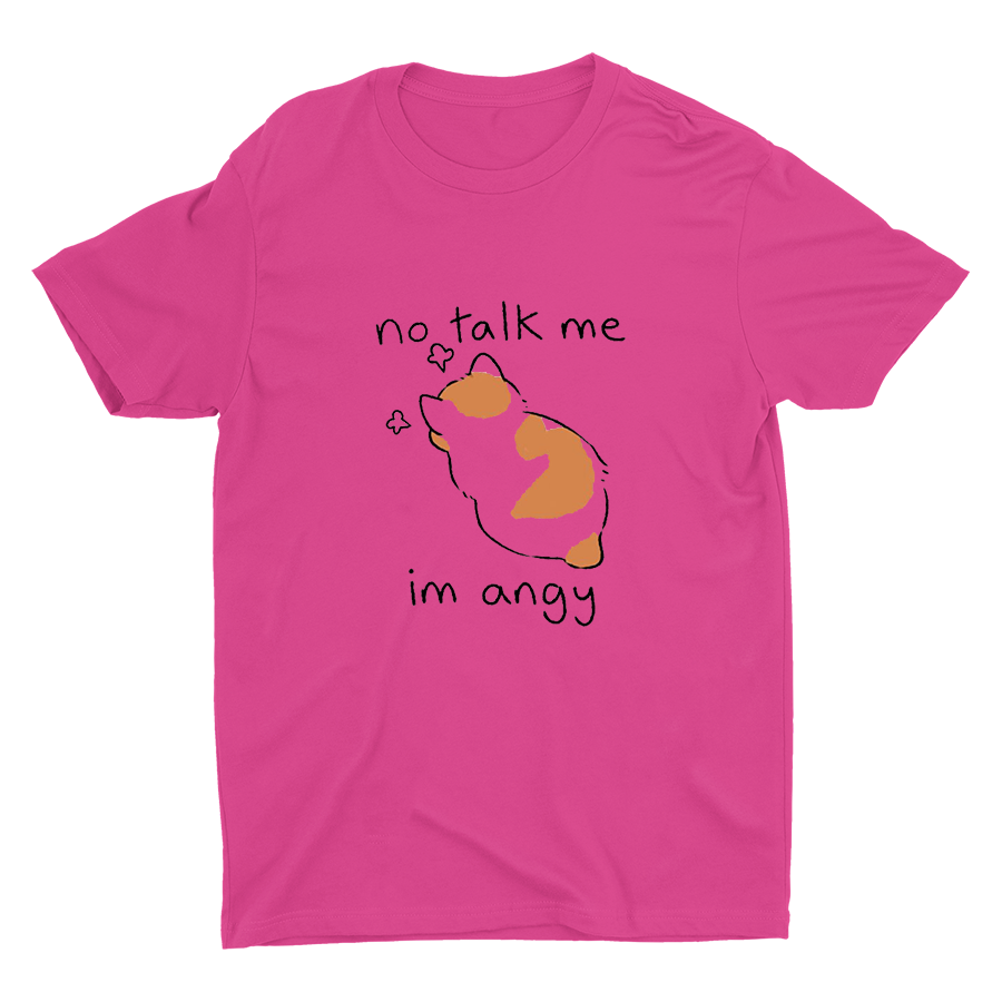 NO Talk Me Printed T-shirt