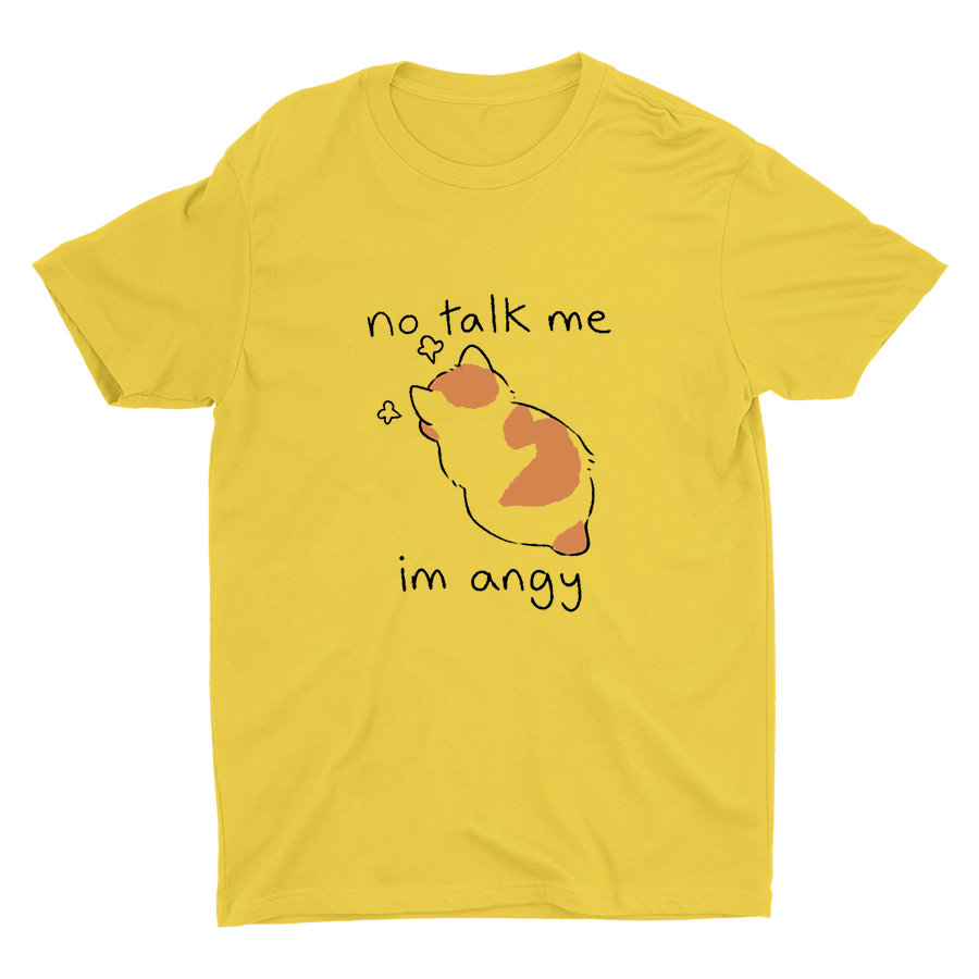 NO Talk Me Printed T-shirt
