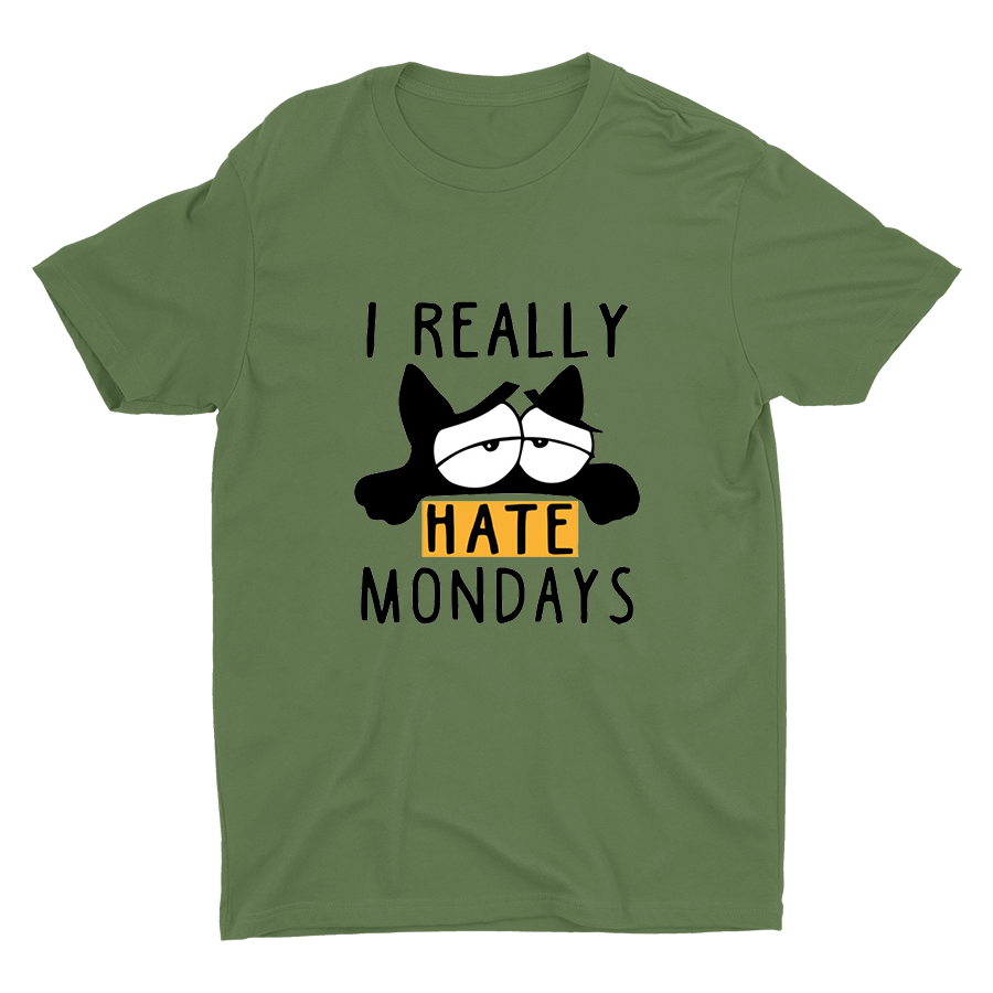 I Really Hate Mondays Printed T-shirt