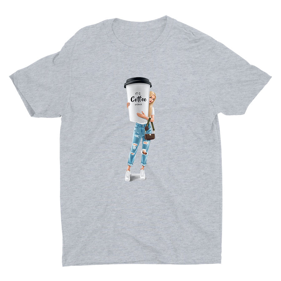 It's Coffee O'clock Cotton Tee