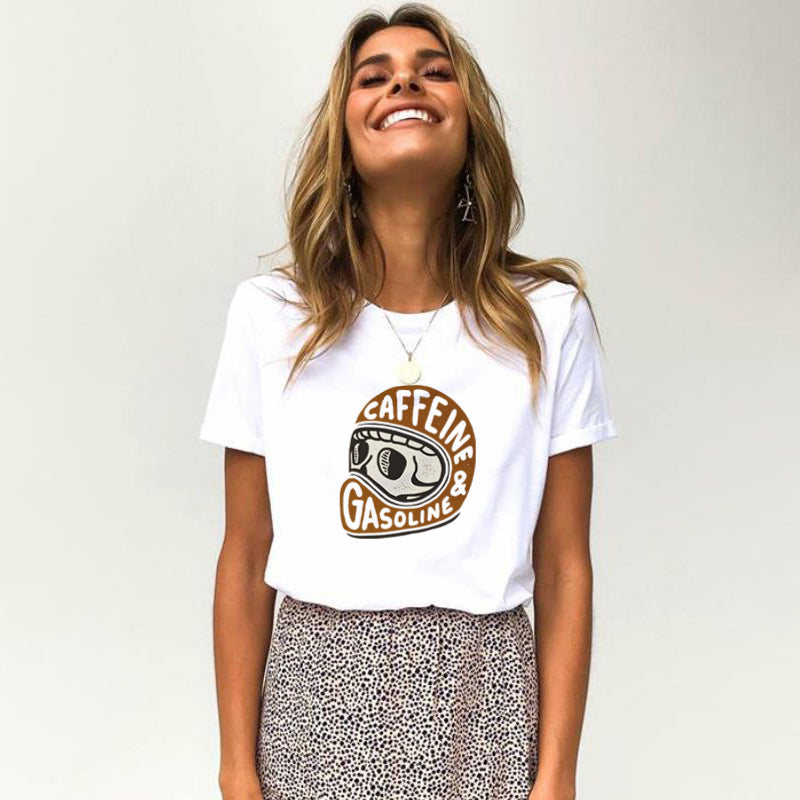 Caffeine&Gasoline Cotton Tee