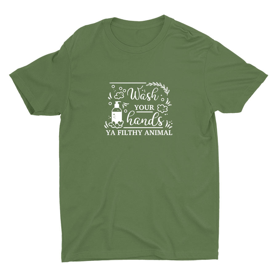 Wash Your Hands Cotton Tee