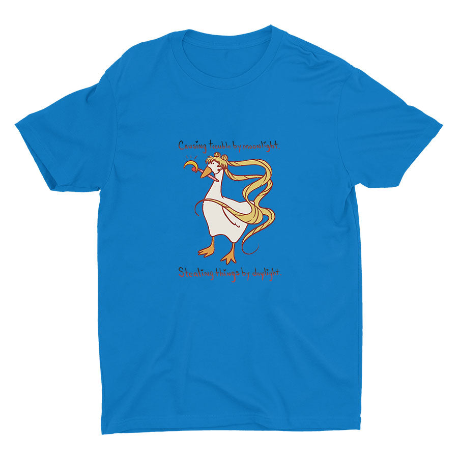Causing Trouble By Moonlight Cotton Tee