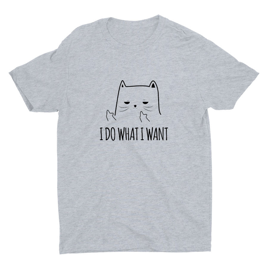 I Do Want I Want Cotton Tee