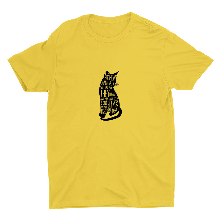 WOMEN AND CATS Cotton Tee