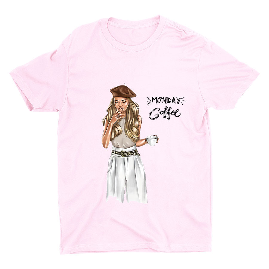 Monday Coffee Cotton Tee