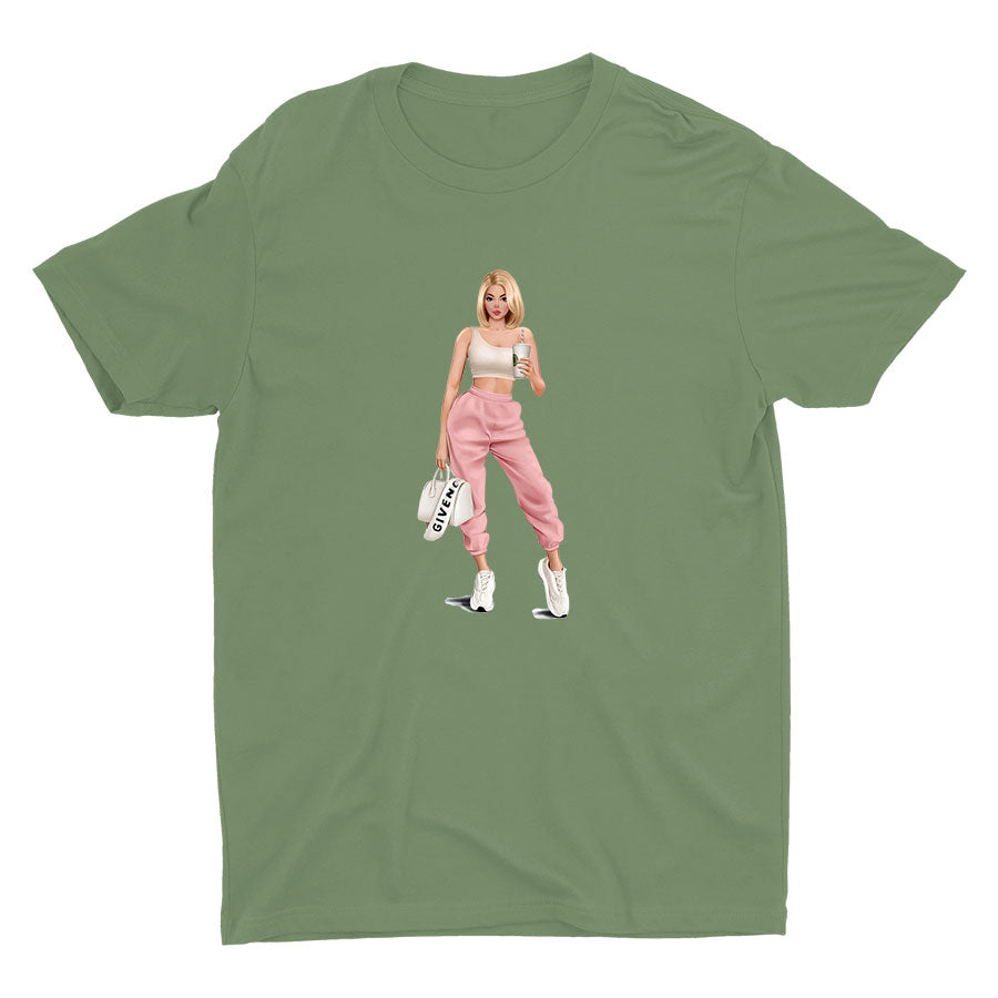 Fitness Girl Cotton Tee