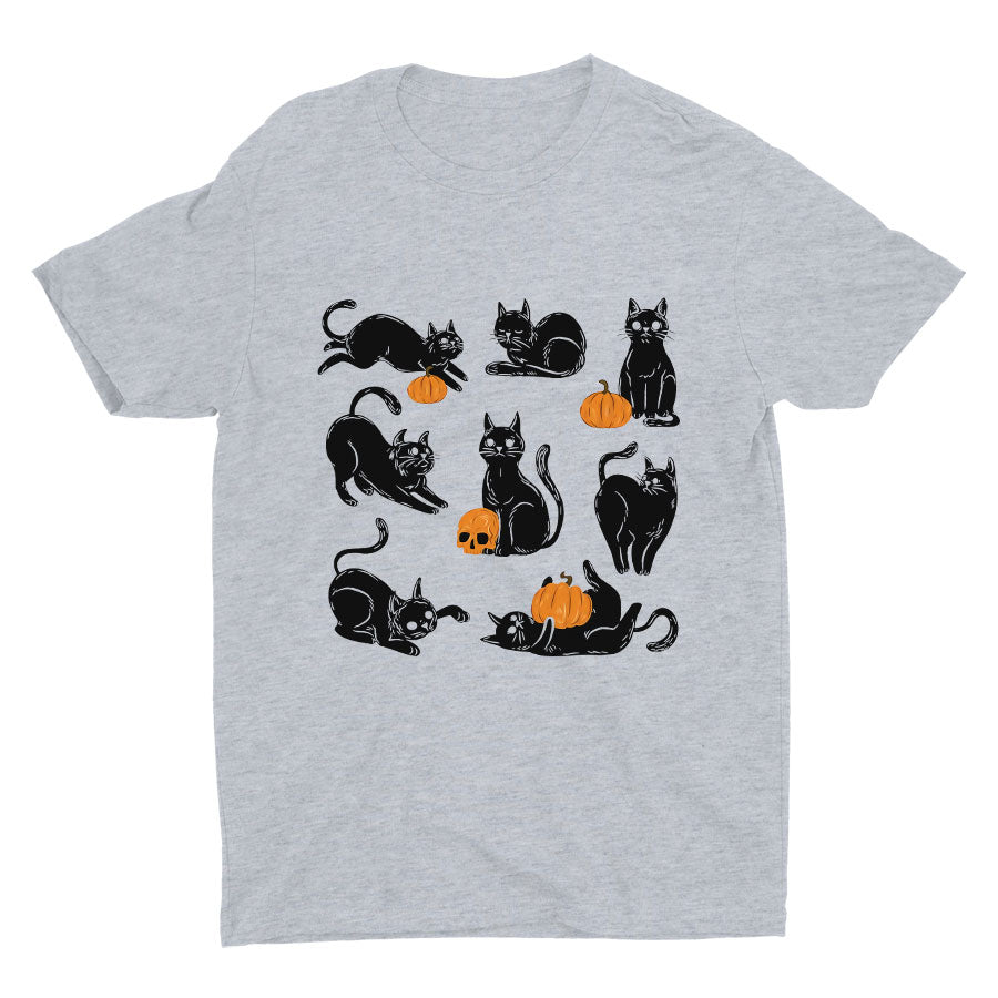 Halloween For Cat Cotton Tee