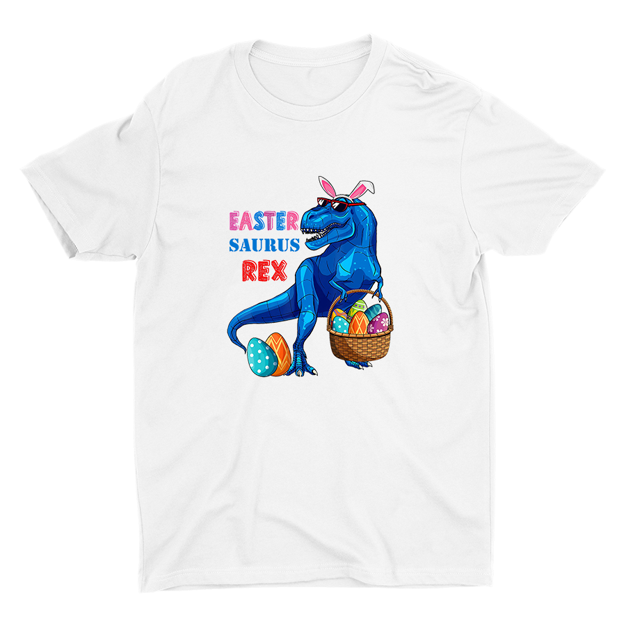 Easter Saurus Ray Cotton Tee